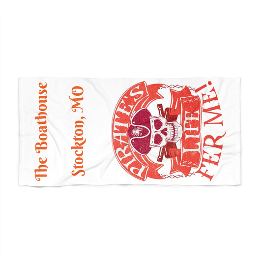 Pirate Beach Towel