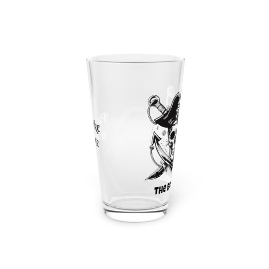 Pirate Skull Boathouse Glass