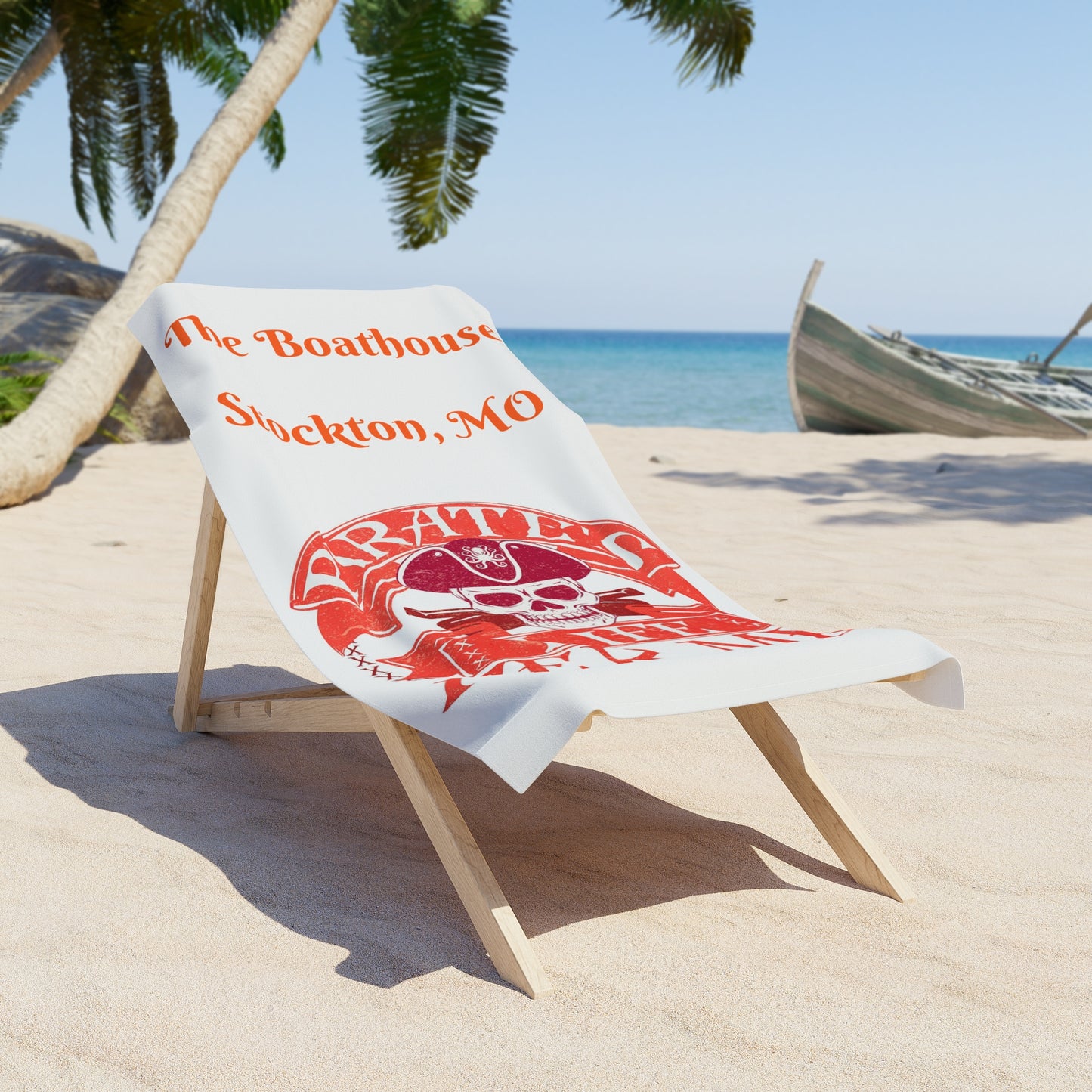 Pirate Beach Towel